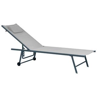 Beliani Gartenliege 2er Set aus Stahl Modern SORONI  