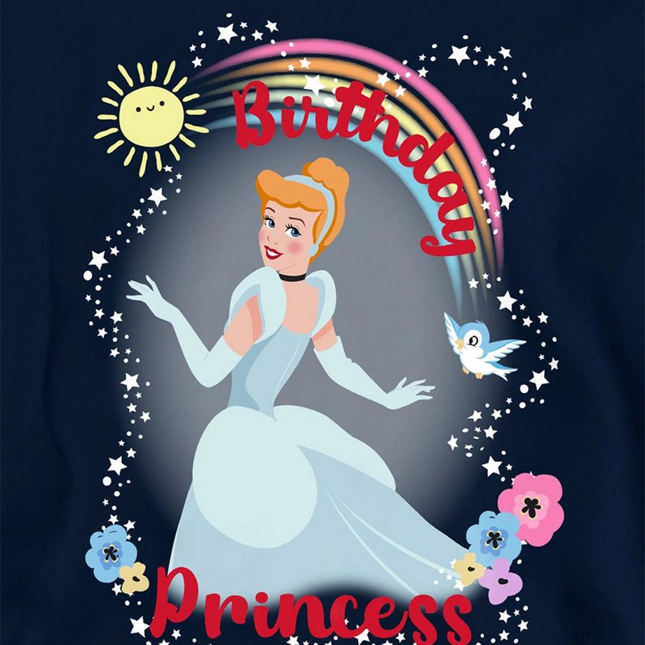 Cinderella  Sweat À Capuche Birthday Princess 