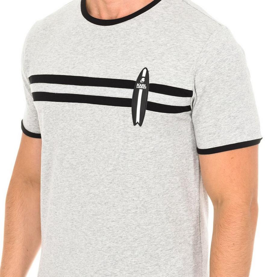 KARL LAGERFELD T-shirt à manches courtes avec logo  