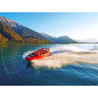 Smartbox  Aventure de plein air à Interlaken : balade scénique en jet boat pour 1 adulte - Coffret Cadeau 