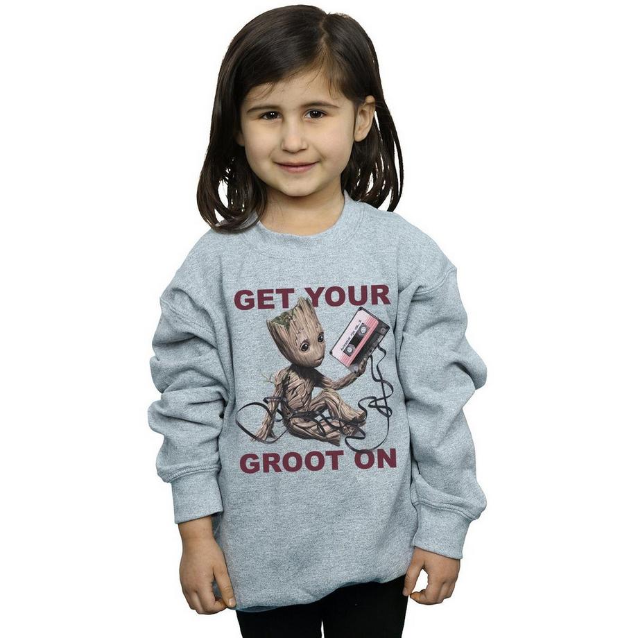 MARVEL  Guardians Of The Galaxy Get Your Groot On Sweatshirt 