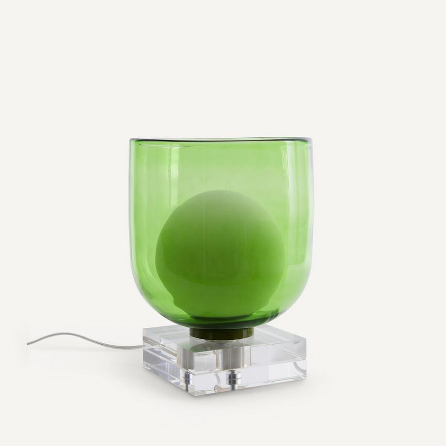AM.PM Lampe acrylique et verre coloré  