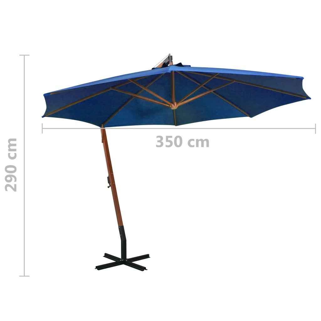 VidaXL Parasol de jardin suspendu  