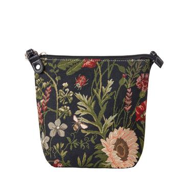 Botanische Crossbody-Tasche