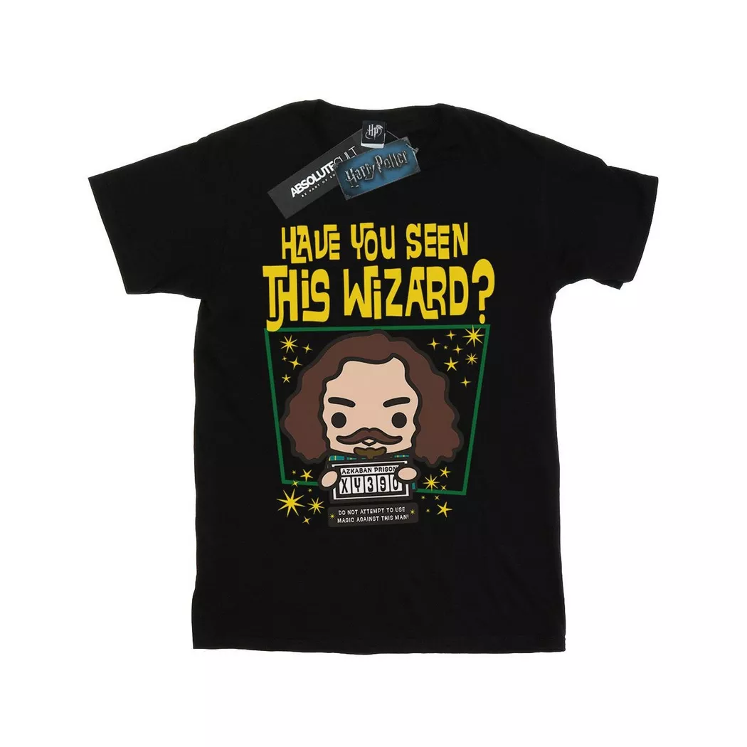 Harry Potter - Sirius Black Azkaban Junior TShirt, für Damen, Schwarz, Größe S