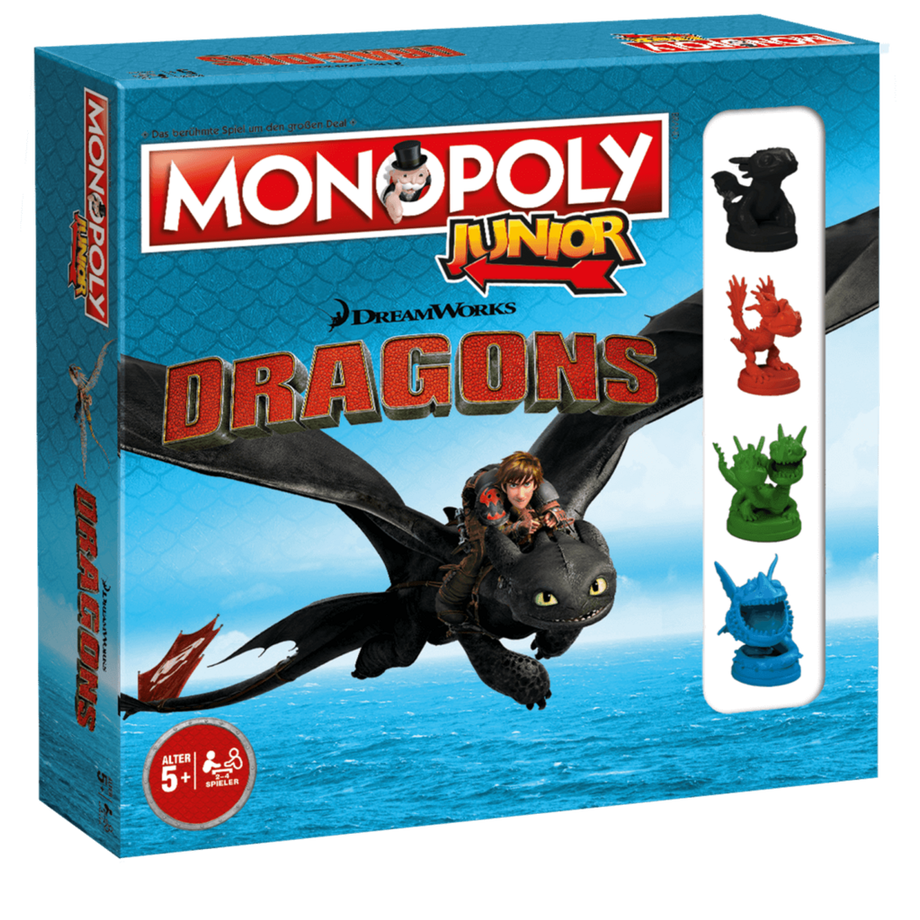 Junior Monopoly Dragons Collectors Edition