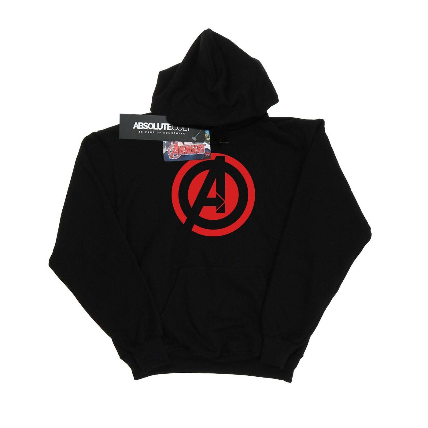 MARVEL  Avenegers Assemble Solid A Logo Kapuzenpullover 