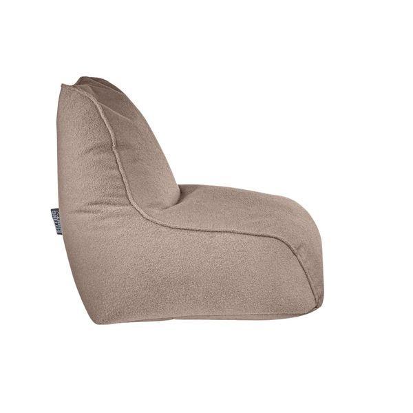 Pusku Pusku Sitzsack Jazz Woolly, taupe  