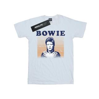 David Bowie  Tshirt ORANGE STRIPES 