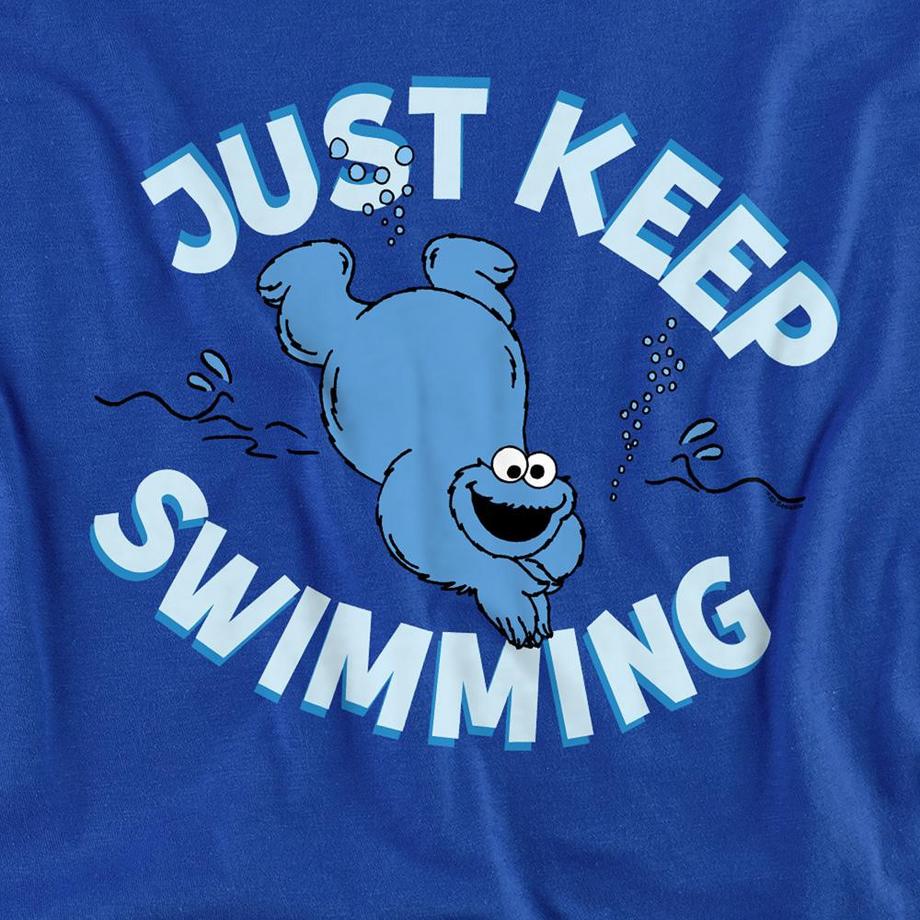 Sesame Street T-Shirt Manches Longues Just Keep Jumping  
