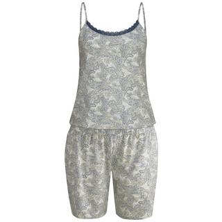 ISA Paisley Print Tuta con Spalline Sottili  