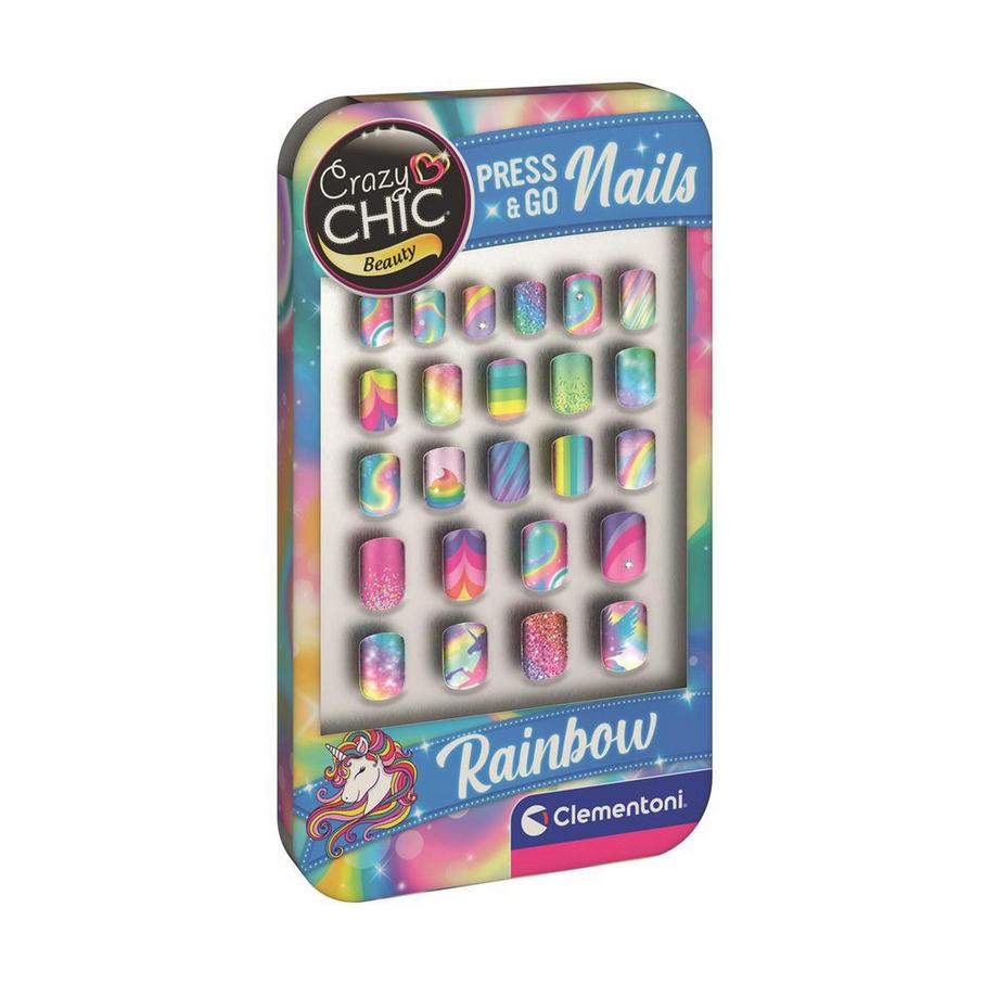 Lovely Fake Nails Rainbow (CDU)
