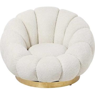 Fauteuil pivotant Florel nature