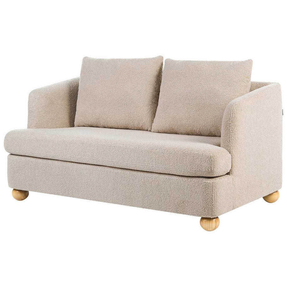 Beliani Salon pour 6 personnes en Bouclé Scandinave RATTVIK  