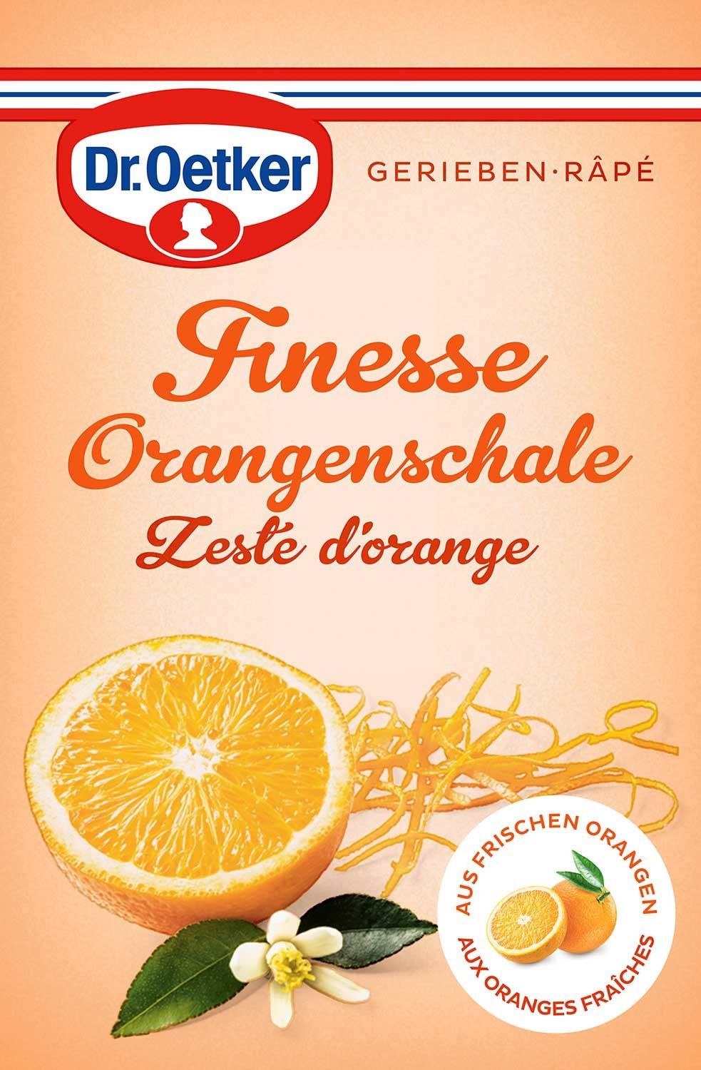 DR.OETKER  Dr. Oetker Finesse Geriebene Orangenschale 18 g 