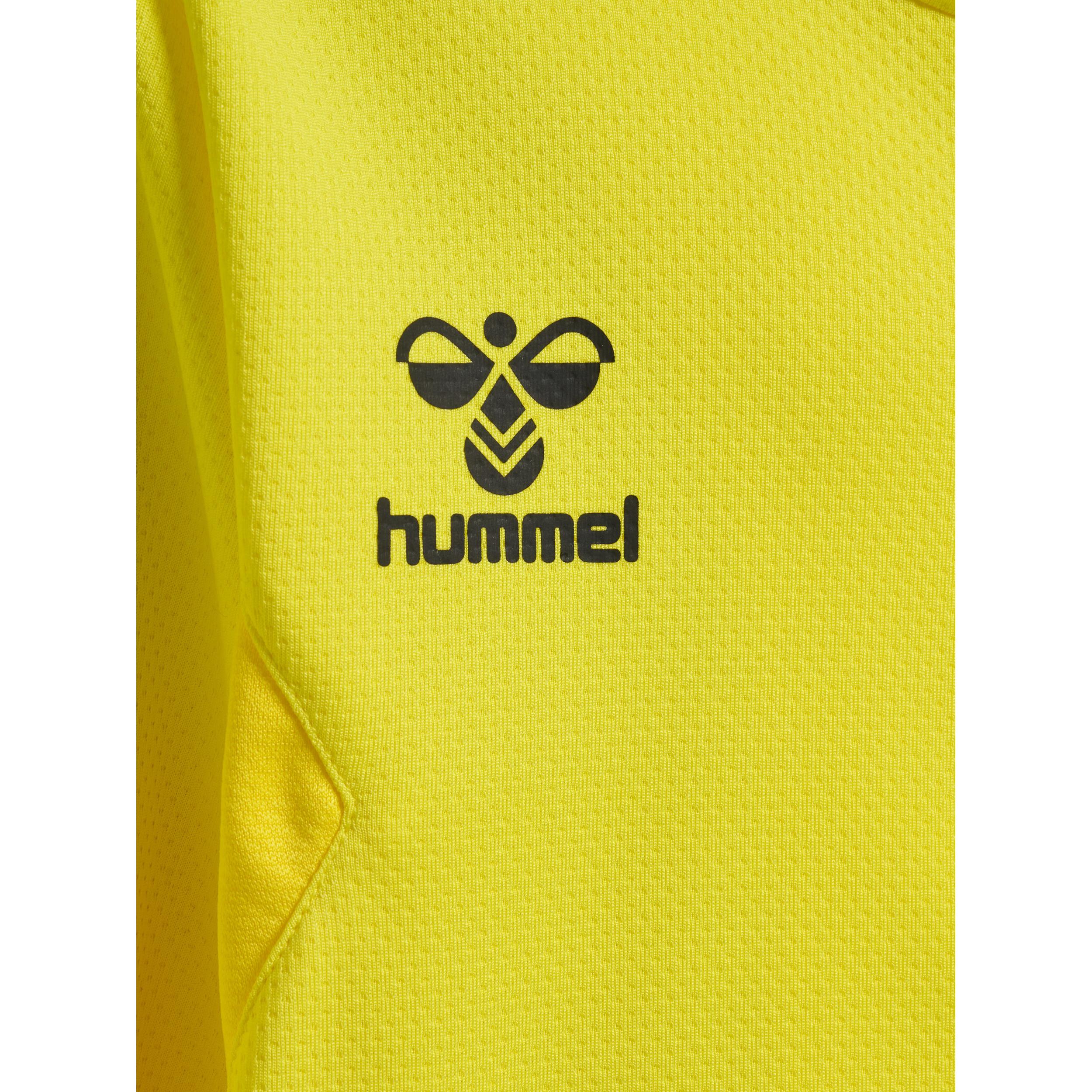 Hummel  giacca da tuta da bambino in poliestere con cappuccio e zip authentic 