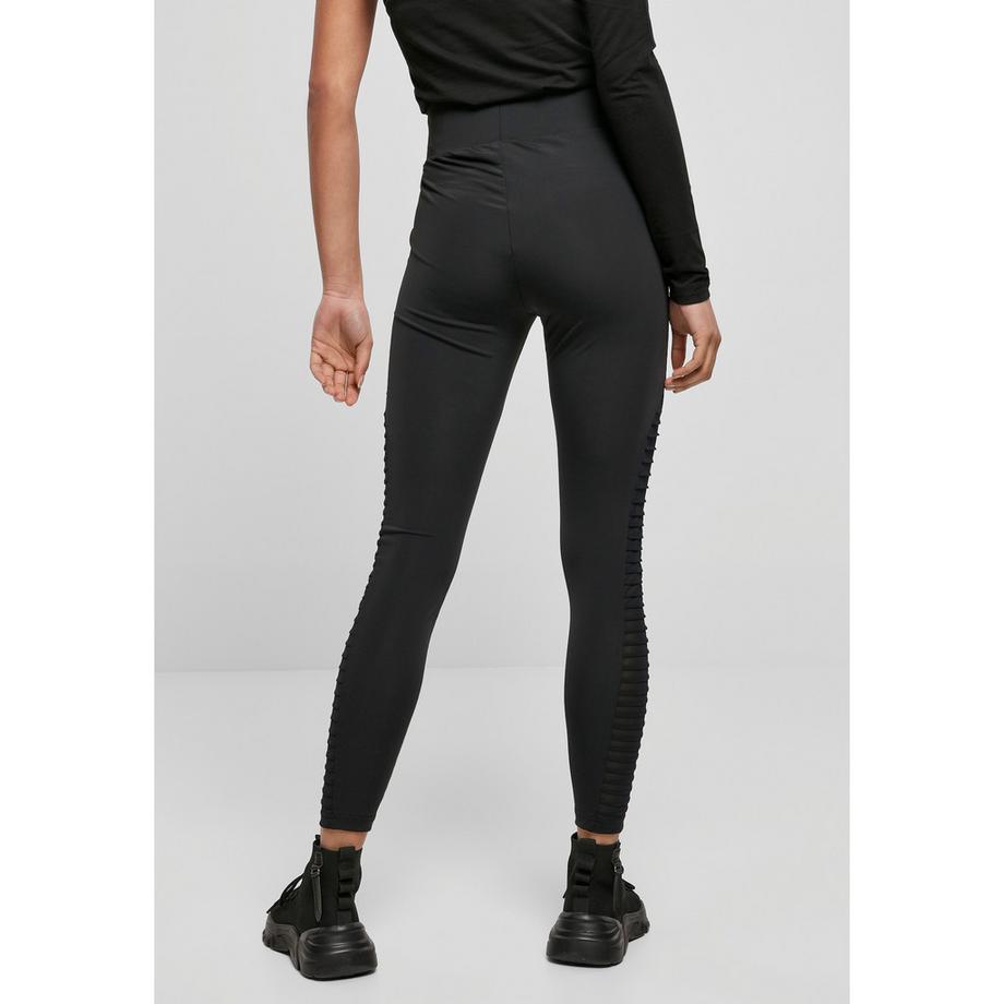 URBAN CLASSICS  legging a vita alta da urban claic biker tech meh 