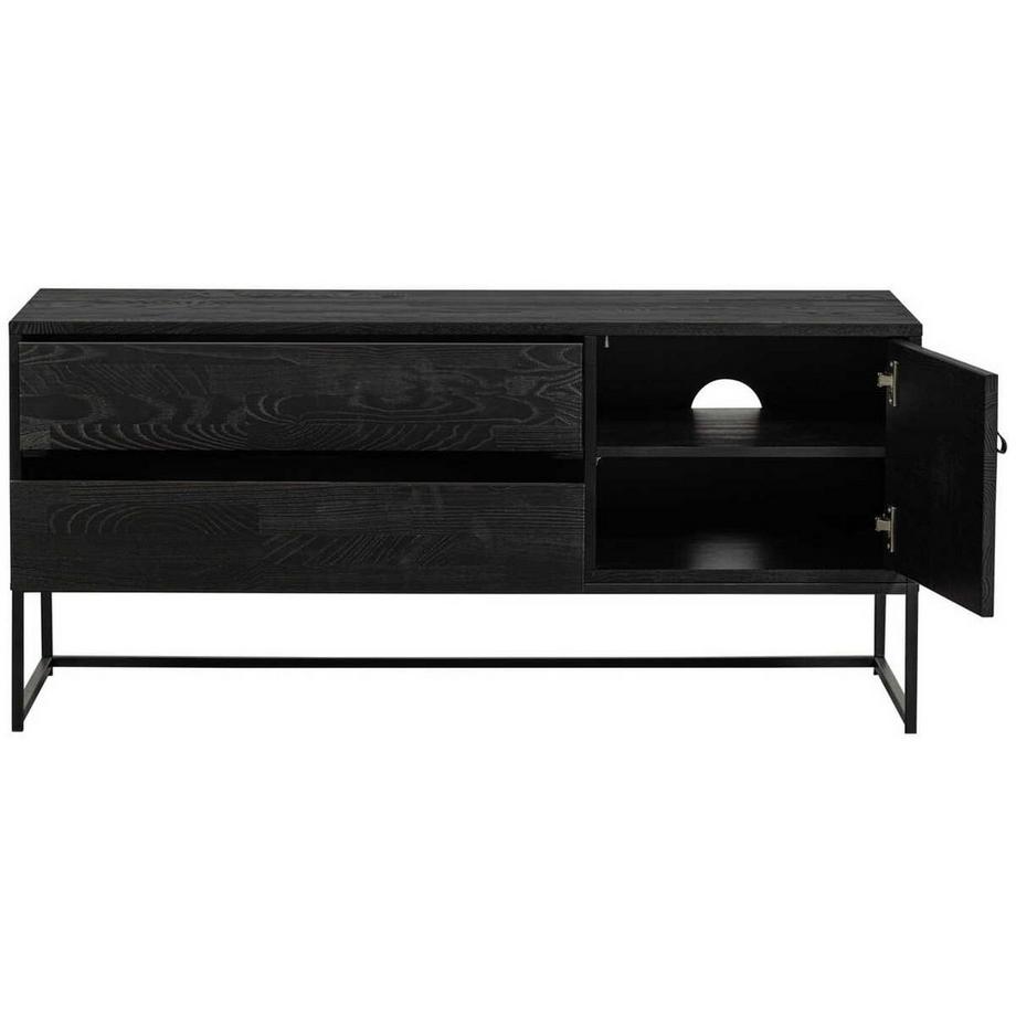 mutoni Buffet TV Silas frêne blacknight 120  