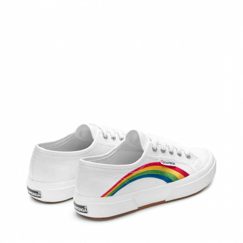 SUPERGA  sneakers für damen 2750 rainbow embroidery 