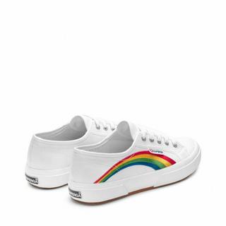 SUPERGA  scarpe da ginnastica da 2750 rainbow embroidery 