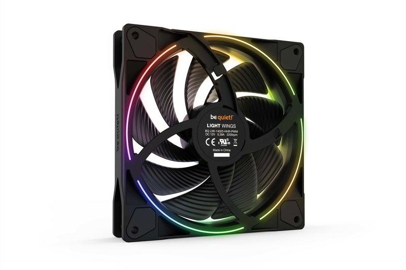 BE QUIET!  ! Light Wings | 140mm PWM high-speed Boitier PC Ventilateur 14 cm Noir 1 pièce(s) 
