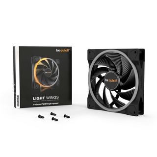 BE QUIET!  ! Light Wings | 140mm PWM high-speed Boitier PC Ventilateur 14 cm Noir 1 pièce(s) 