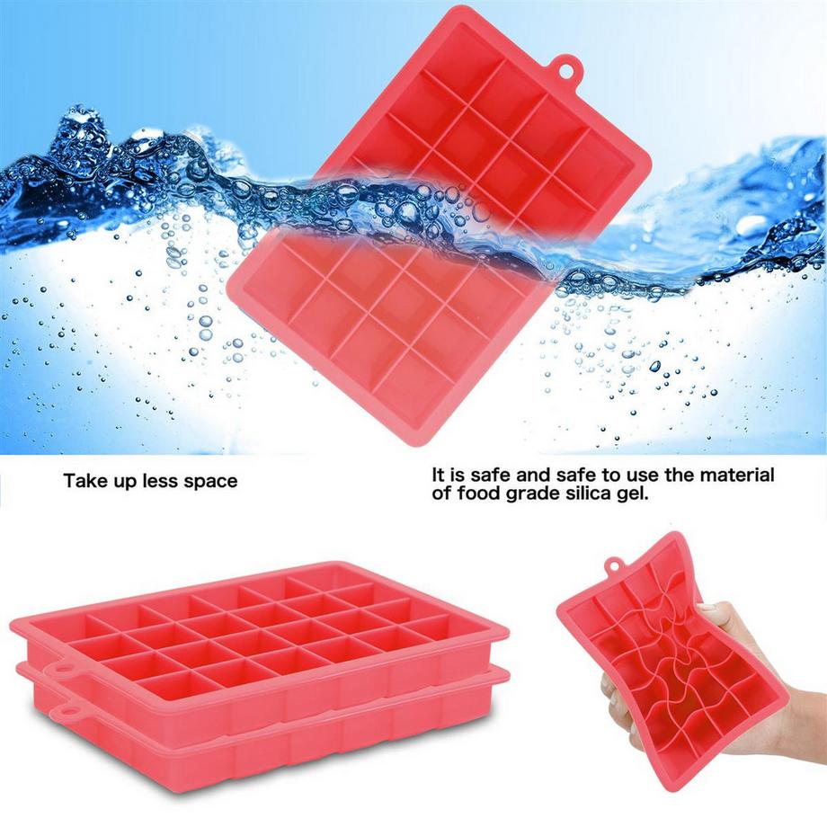 Intirilife 2x moules à glaçons  