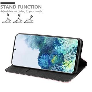 Cadorabo  Housse compatible avec Samsung Galaxy S20 - Coque de protection avec fermeture magnétique, fonction de support et compartiment pour carte 