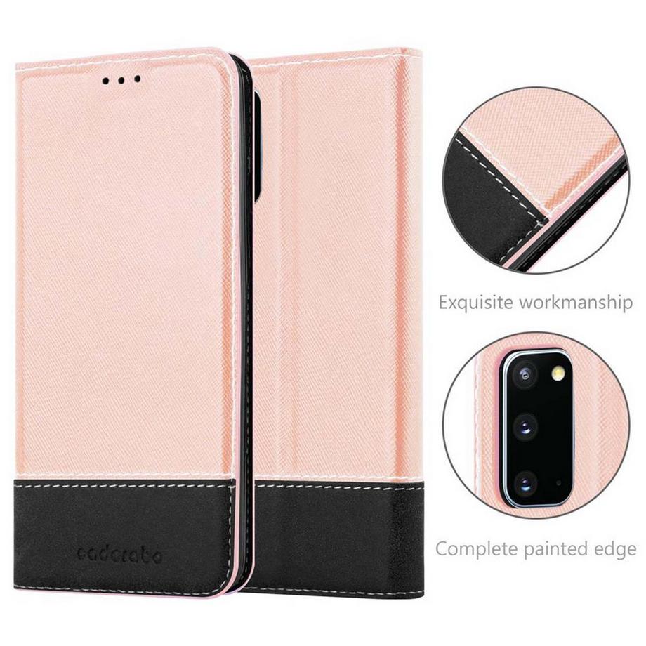 Cadorabo  Hülle für Samsung Galaxy S20 Magnetverschluss, Standfunktion 