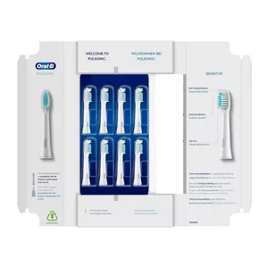 Pulsonic Sensitive Aufsteckbürsten, 8 Stück (8 x)