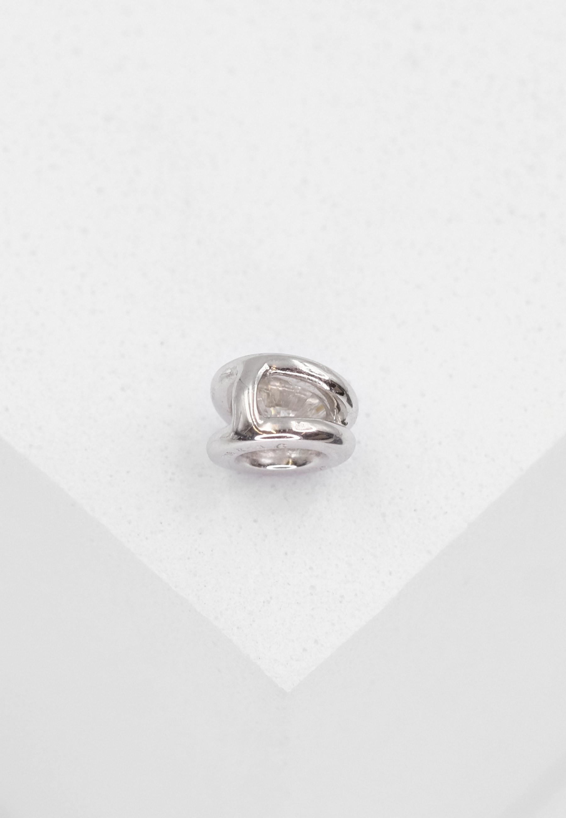 MUAU Schmuck  Anhänger Diamant 0.25ct. Weissgold 750 