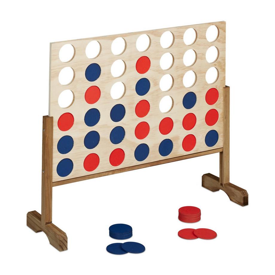 Jeu géant avec quatre d'affilée
