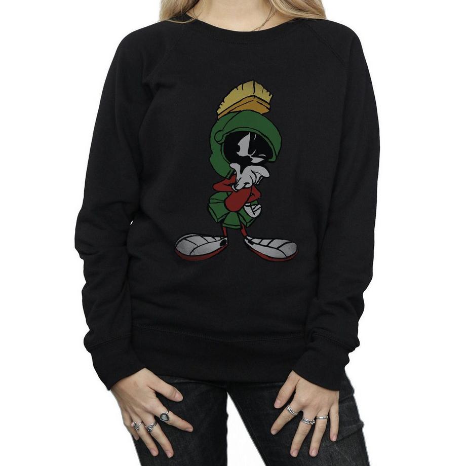 LOONEY TUNES Marvin the Martian Grafikdruck Sweatshirt  