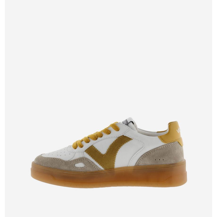 Victoria Baskets en cuir et daim  