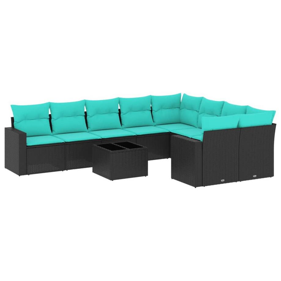 set divano da giardino Polirattan
