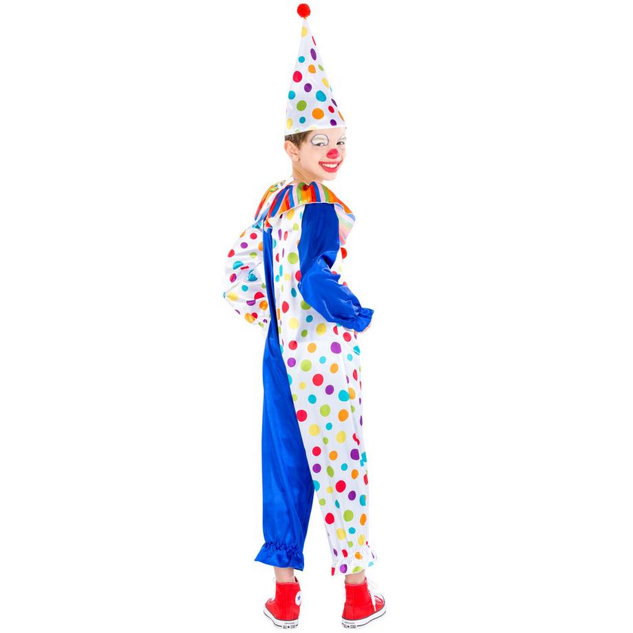 Tectake  Costume da bambini/ragazzi - Clown Jolly 