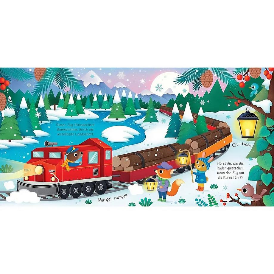 Mein buntes Klangbuch: Wie klingt die Lok? Taplin, Sam; Iossa, Federica (Illustrationen) Couverture rigide 