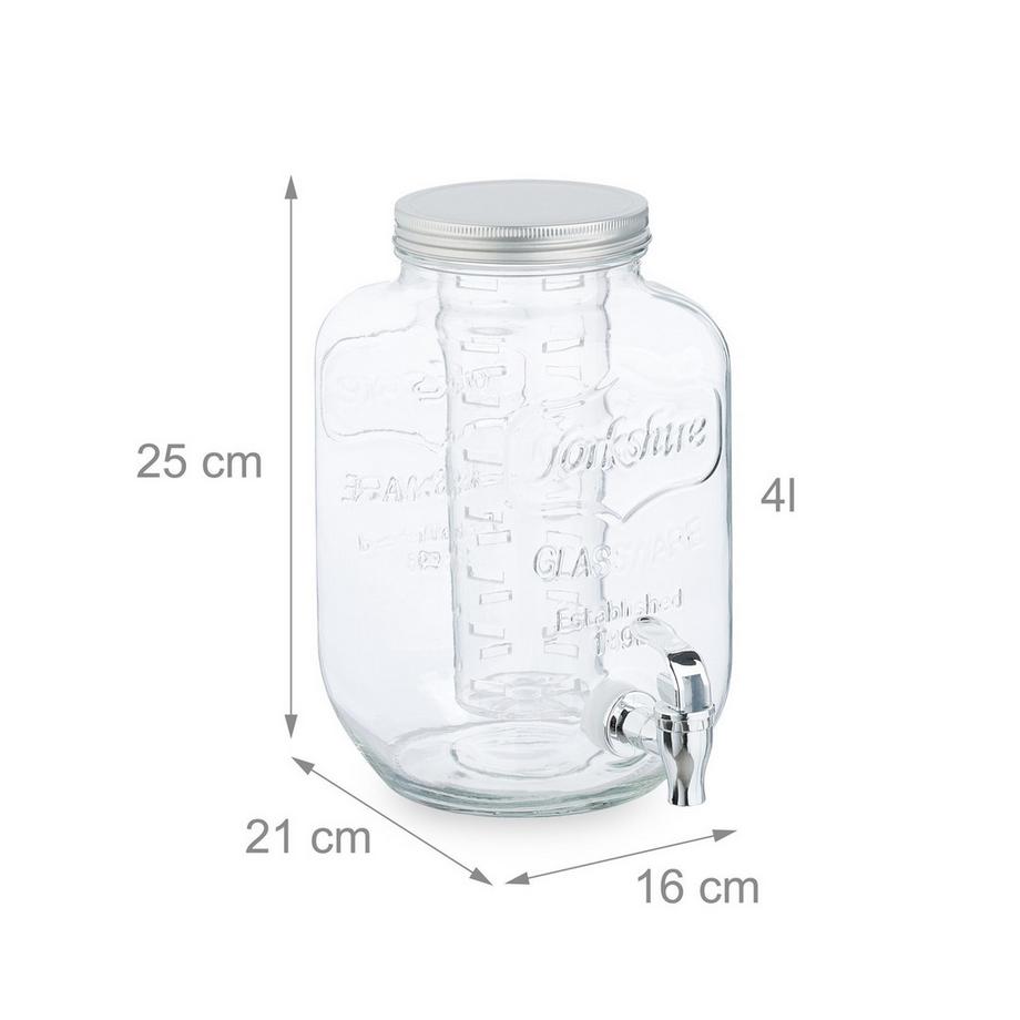 Northix Getränkespender mit Einsatz  