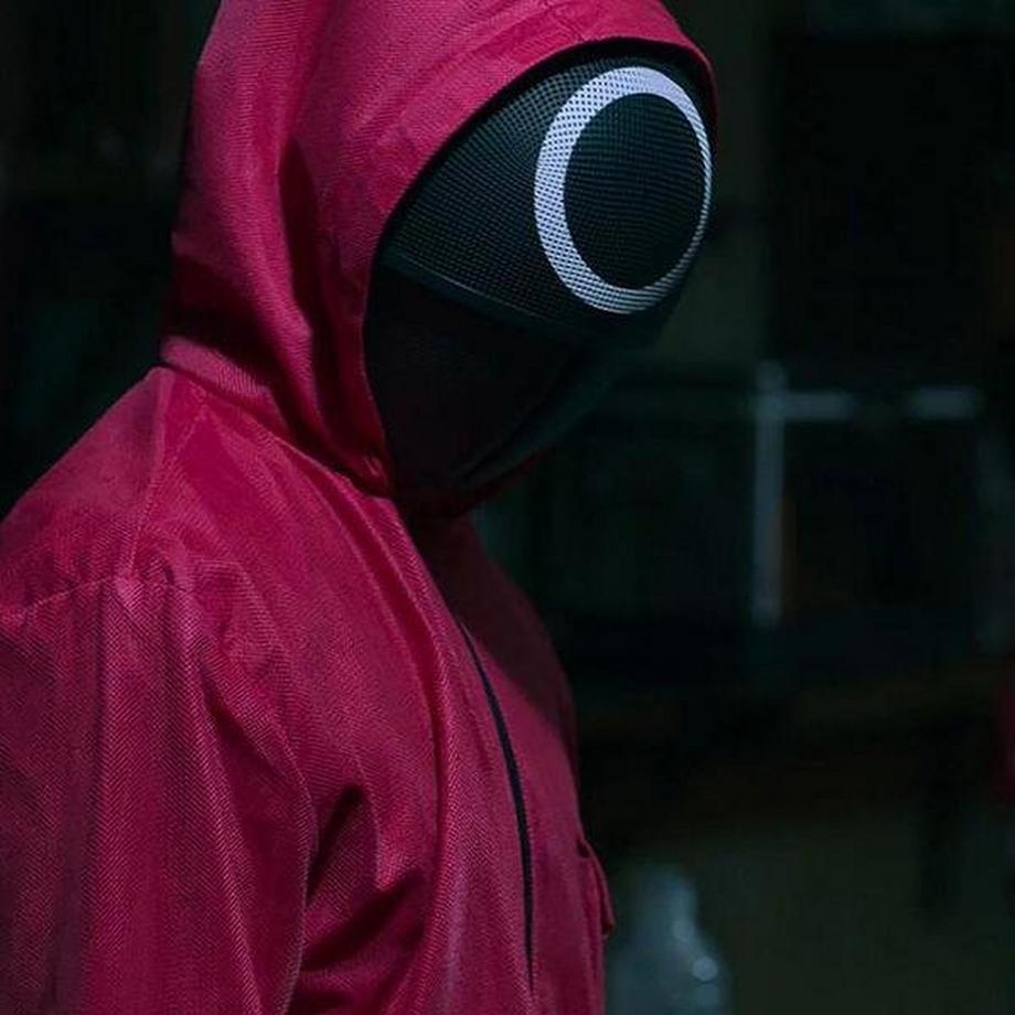 B2X  Tintenfischspiel, Maskerademaske - Kreis 