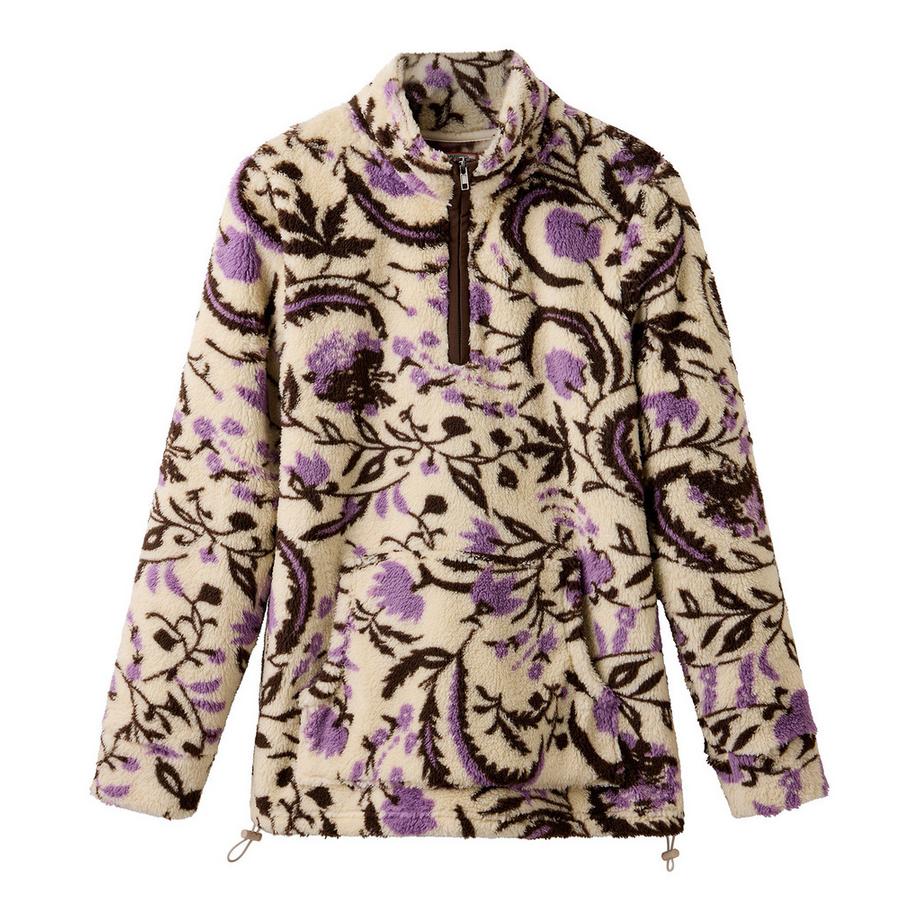 Joe Browns Jasmine Fleece mit Stehkragen und Blumenprint  