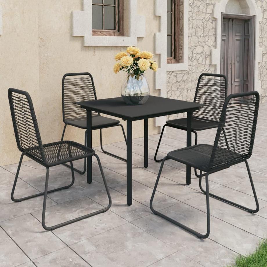 VidaXL set da pranzo PVC  