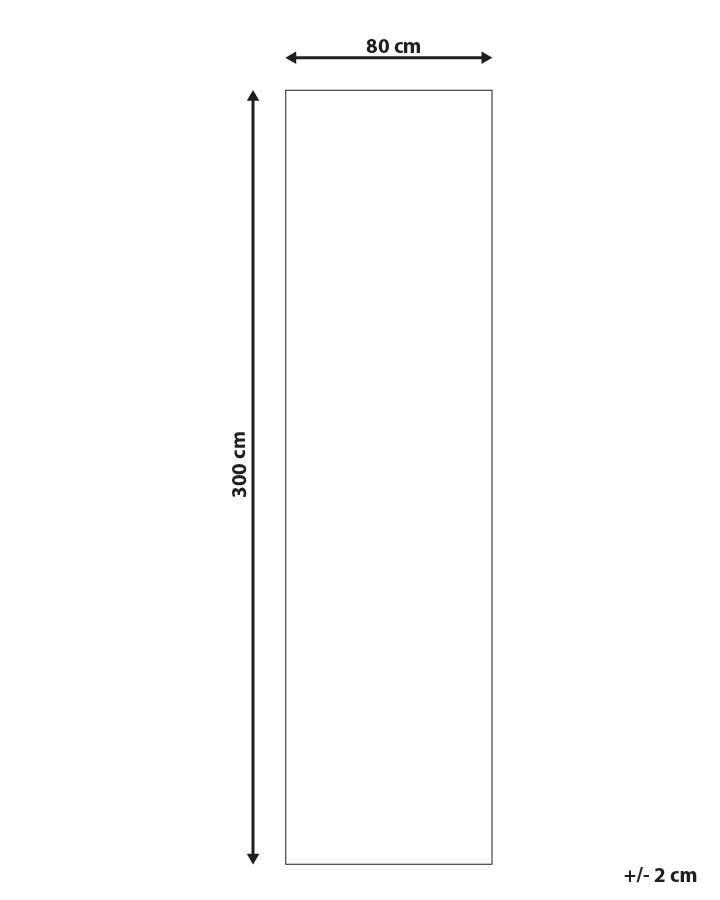 Beliani Teppich aus Polyester Retro ENAYAM  