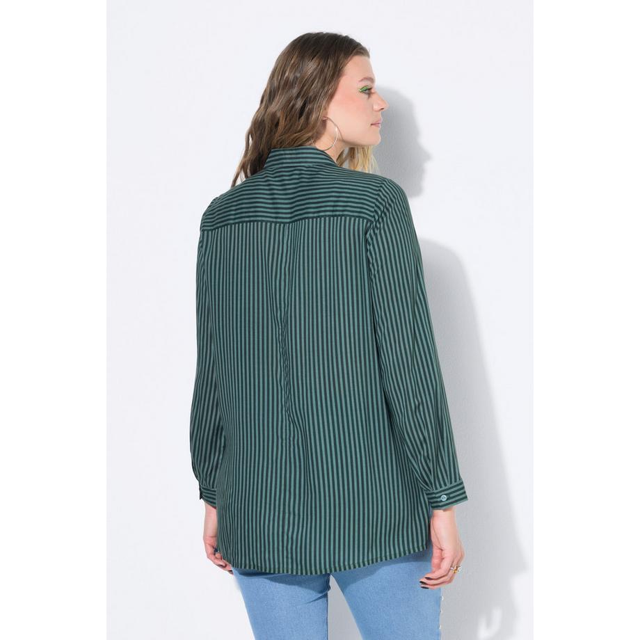 Studio Untold Camicia Boxy Fit a Righe  