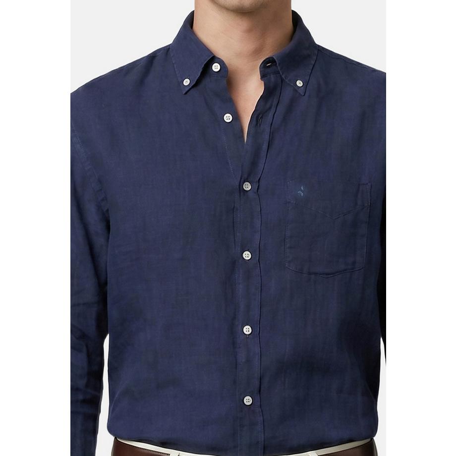 Navigare Chemise manches longues col boutonné  
