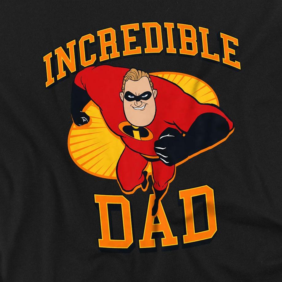 The Incredibles Incredible Dad T-Shirt Manches Longues  