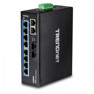 TRENDNET  TI-G102 10Port Switch DIN-Rail Industrial Gigabit 