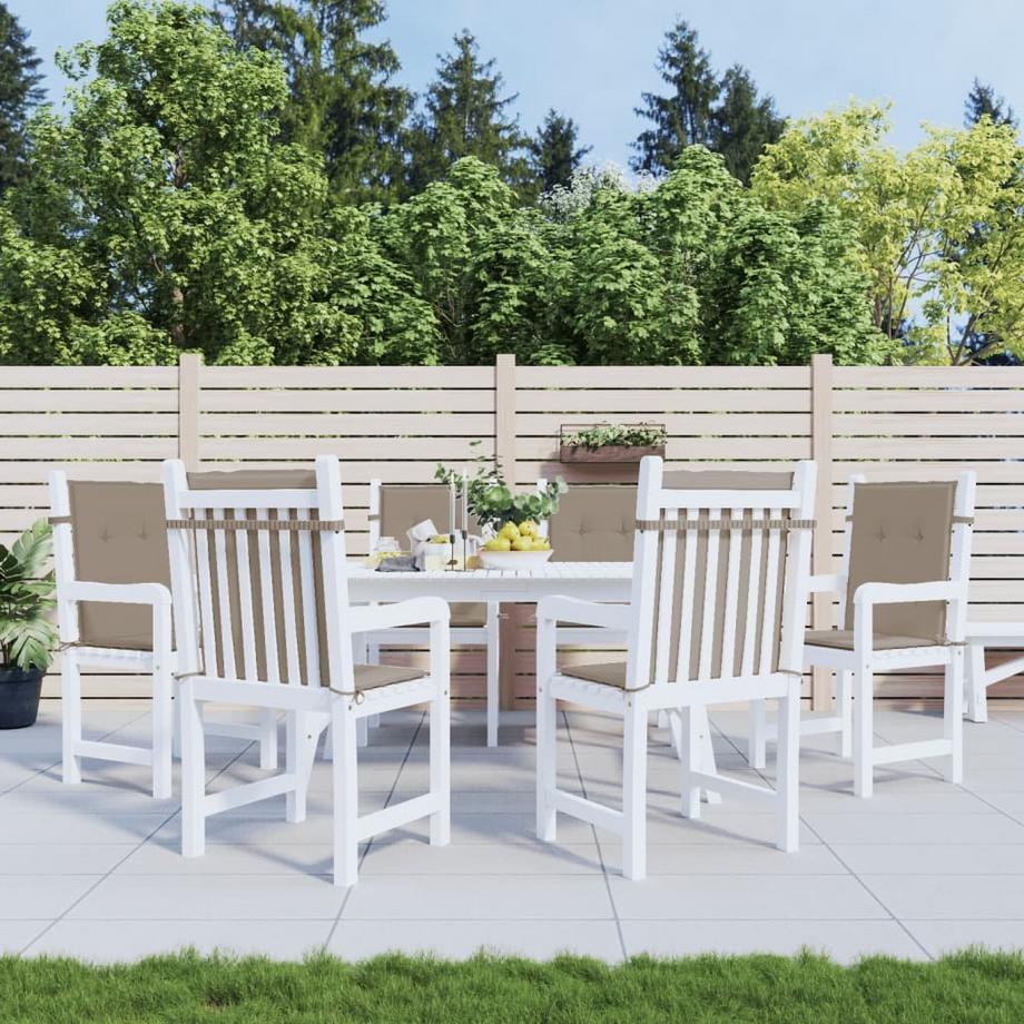VidaXL Gartenstuhlauflagen 6 stk. gewebe  