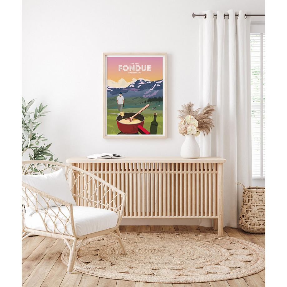 La-Jonx Affiche de La Fondue  