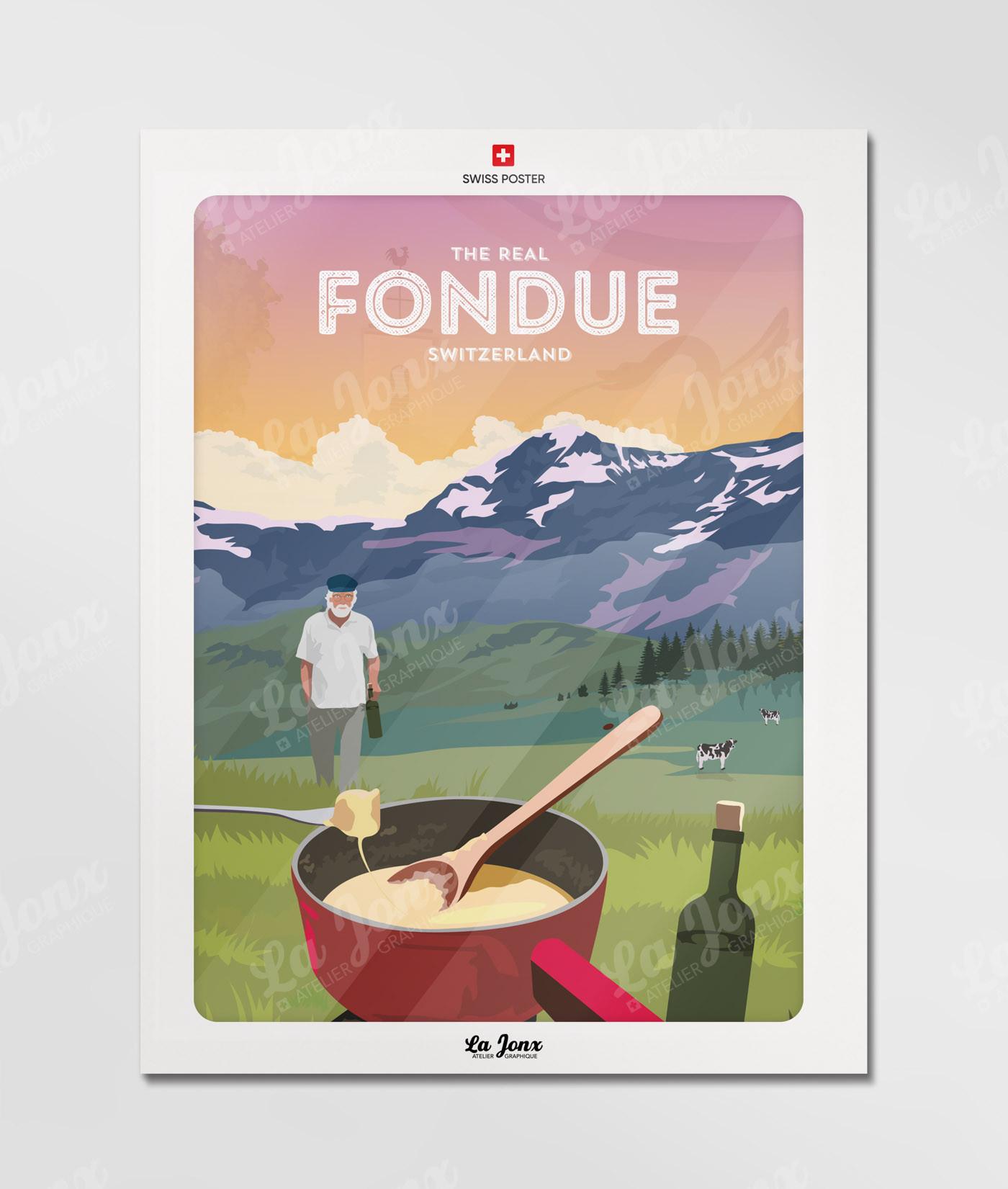 La-Jonx La Fondue - Poster  