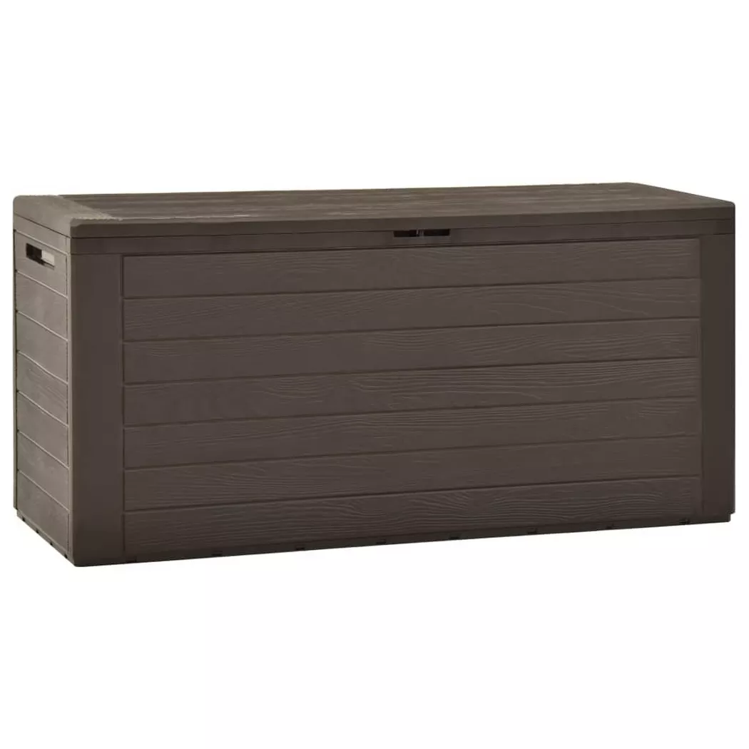 VidaXL - Aufbewahrungsbox polypropylen, One Size, Braun